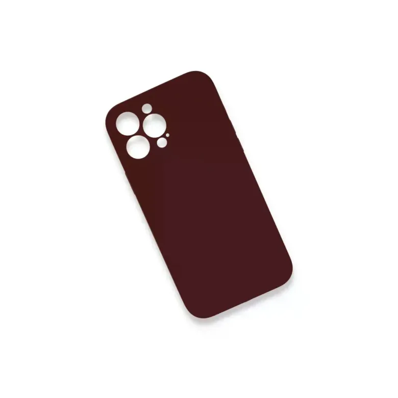 İphone 13 Pro Max Kılıf Lansman Legant Silikon - Bordo