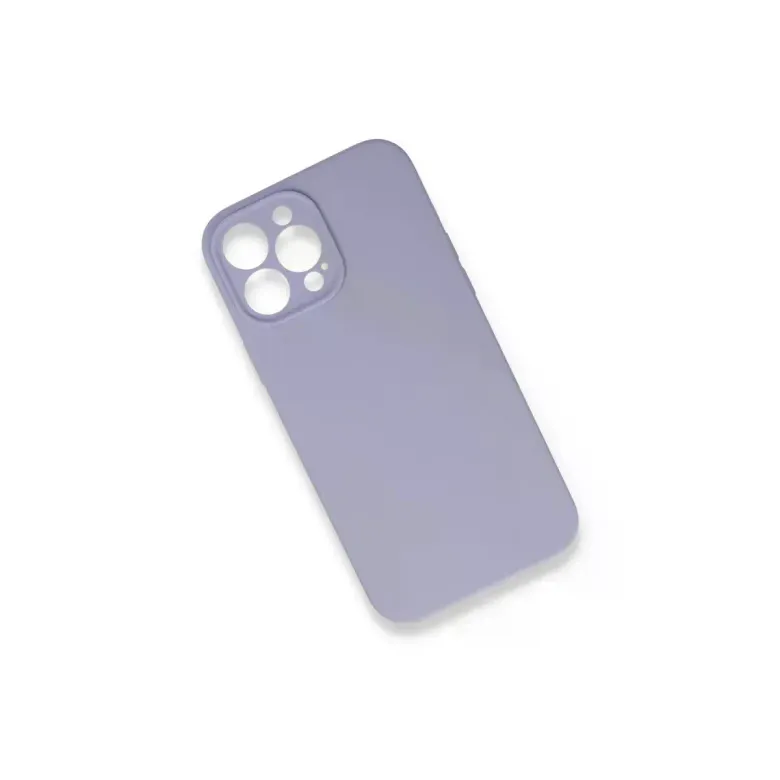 İphone 13 Pro Max Kılıf Lansman Legant Silikon - Lila