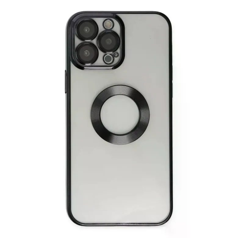 iPhone 13 Pro Max Kılıf Slot Silikon - Siyah