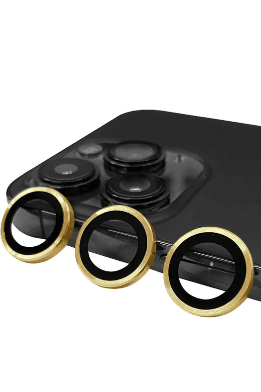 iPhone 13 Pro Max Raze Metal Kamera Lens - Gold