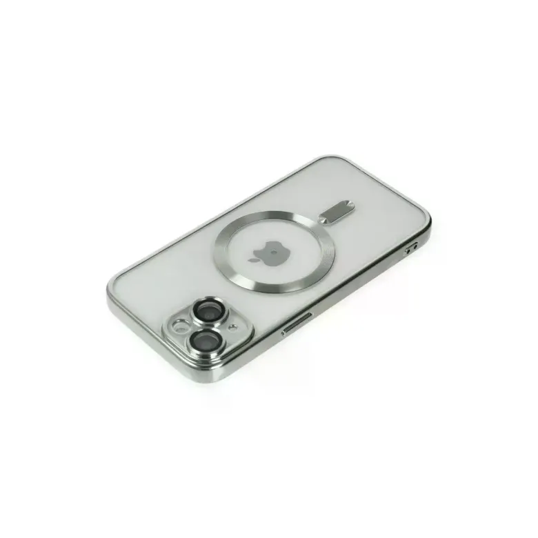 iPhone 14 Kılıf Kross Magneticsafe Kapak - Gümüş