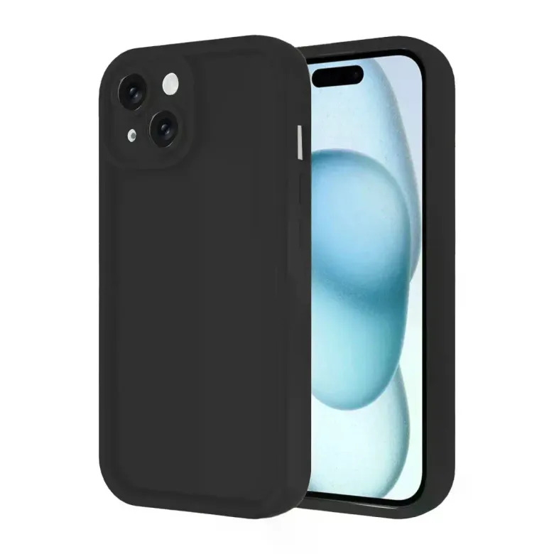 İphone 14 Kılıf Viera Silikon - Siyah
