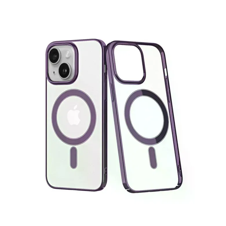 iPhone 14 Plus Kılıf Element Magneticsafe Sert Kapak - Mor