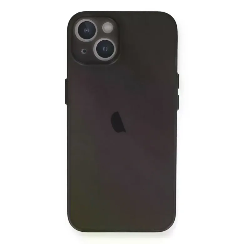 iPhone 14 Plus Kılıf PP Ultra İnce Kapak - Gri
