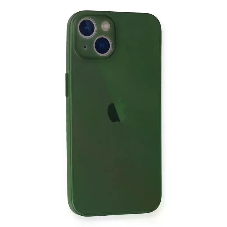 iPhone 14 Plus Kılıf PP Ultra İnce Kapak - Yeşil