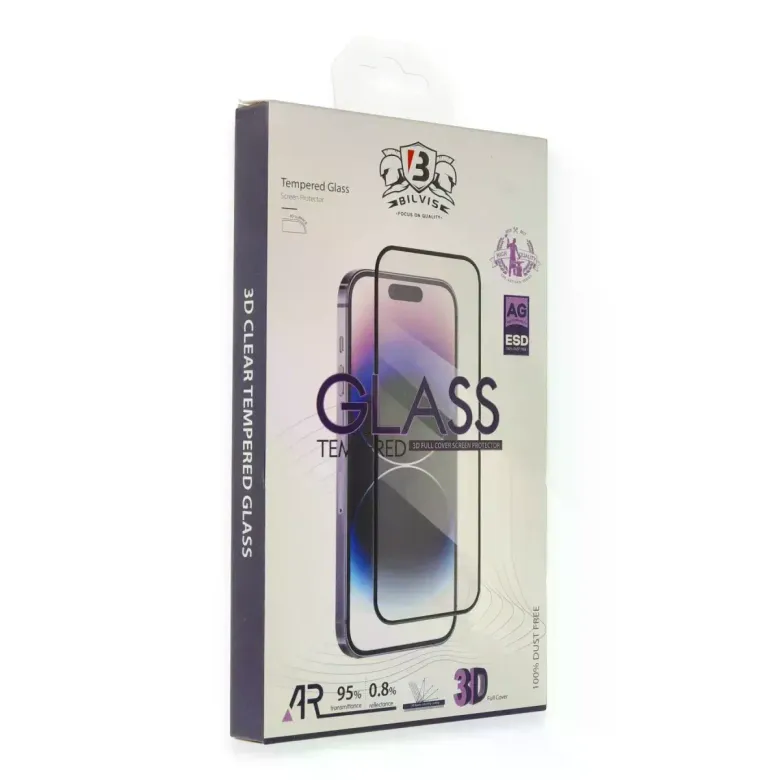İphone 14 Pro Bilvis 3d Cam Ekran Koruyucu