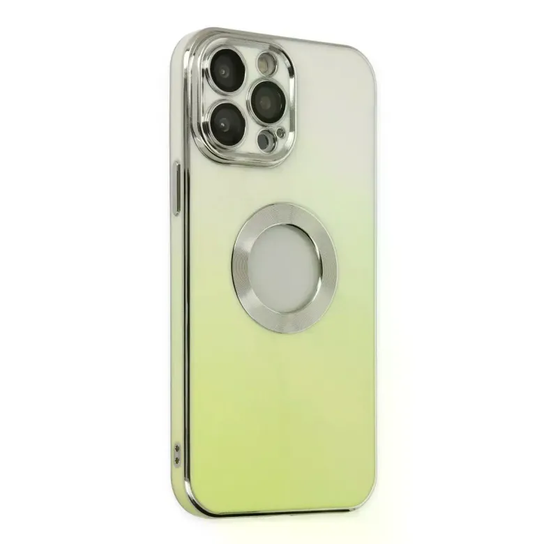 iPhone 14 Pro Kılıf Best Silikon - Yeşil