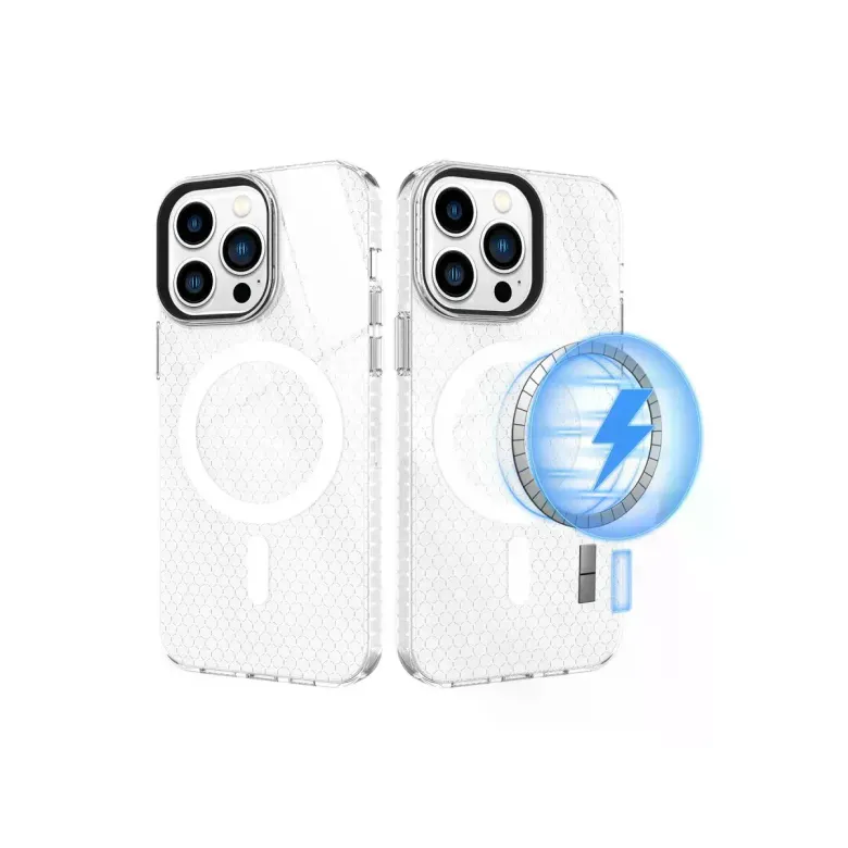 iPhone 14 Pro Kılıf Beta Magneticsafe Silikon - Şeffaf