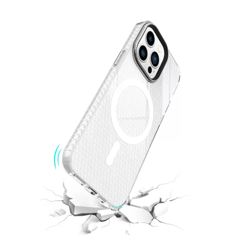 iPhone 14 Pro Kılıf Beta Magneticsafe Silikon - Şeffaf