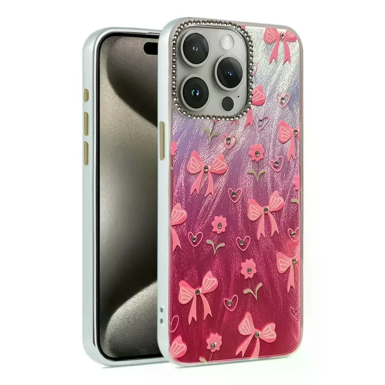 İphone 14 Pro Kılıf Blade Aynalı Desenli Kapak - Desen 3