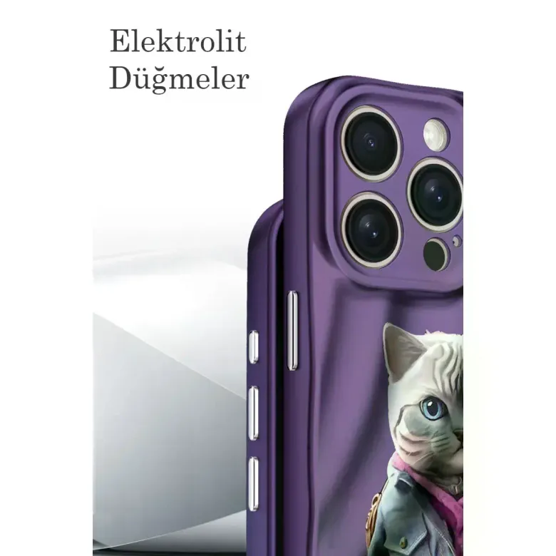İphone 14 Pro Kılıf Crew Desenli Kapak - Köpek