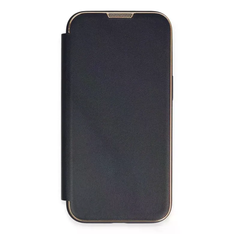 iPhone 14 Pro Kılıf Dolpin Kapaklı - Lacivert
