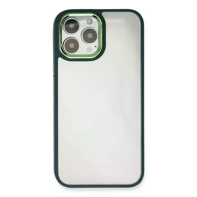 iPhone 14 Pro Kılıf Dora Kapak - Haki Yeşil
