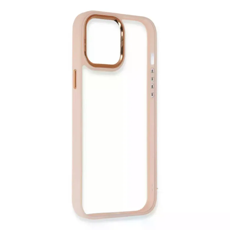 iPhone 14 Pro Kılıf Dora Kapak - Pudra