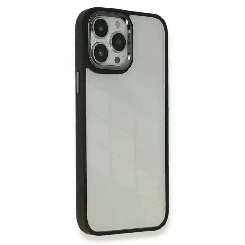 iPhone 14 Pro Kılıf Dora Kapak - Siyah