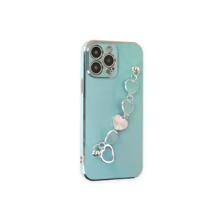 iPhone 14 Pro Kılıf Esila Silikon - Su Yeşili