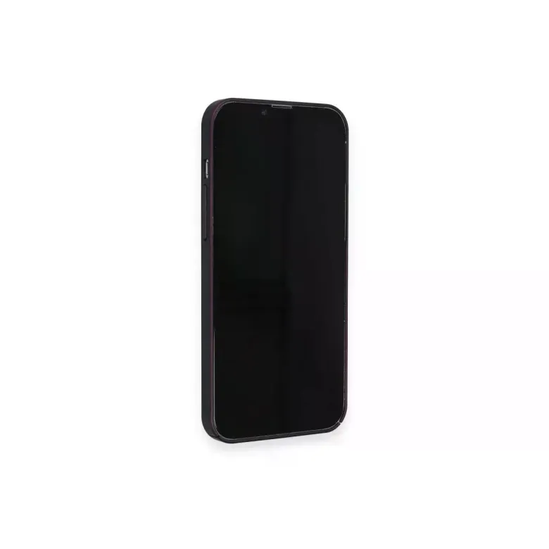 iPhone 14 Pro Kılıf Jack Magneticsafe Lens Silikon - Mürdüm