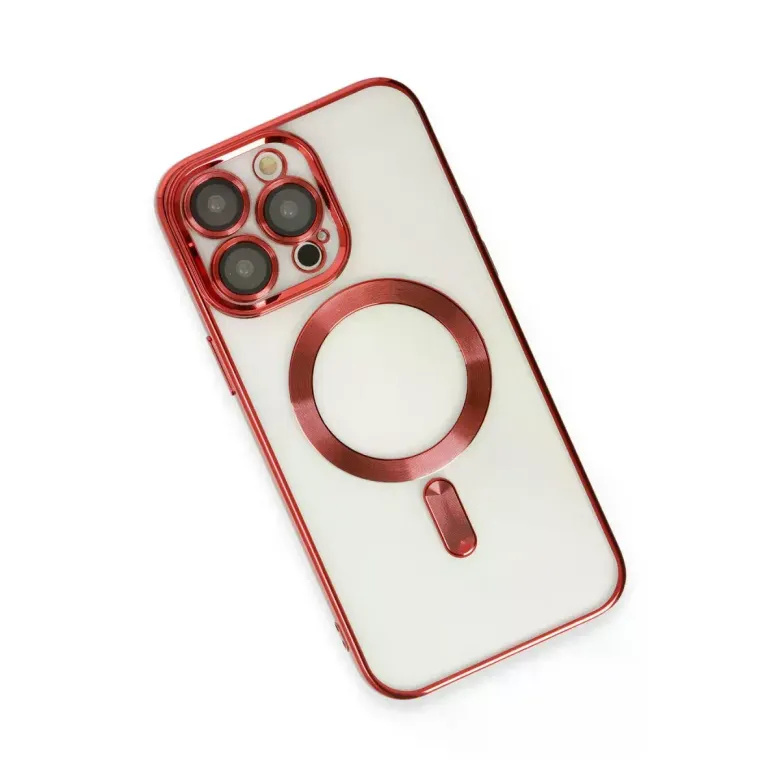 iPhone 14 Pro Kılıf Kross Magneticsafe Kapak - Kırmızı