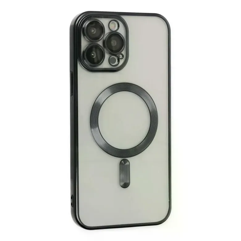 iPhone 14 Pro Kılıf Kross Magneticsafe Kapak - Siyah