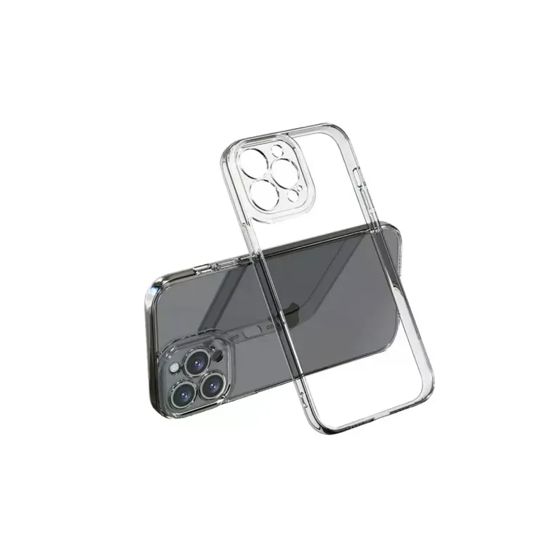 iPhone 14 Pro Kılıf Lüx Şeffaf Silikon