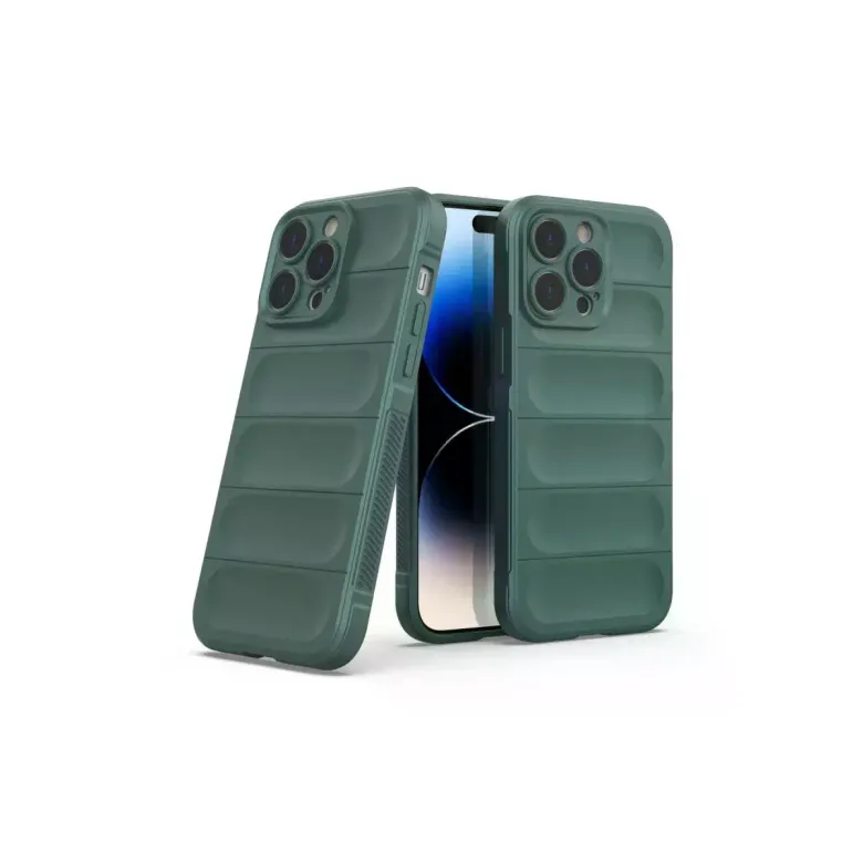 İphone 14 Pro Kılıf Optimum Silikon - Koyu Yeşil