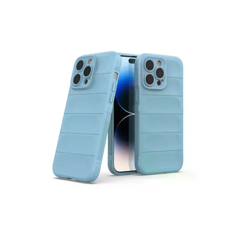 İphone 14 Pro Kılıf Optimum Silikon - Sky Blue