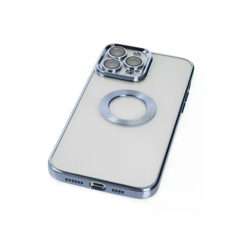İphone 14 Pro Kılıf Slot Silikon - Sierra Blue