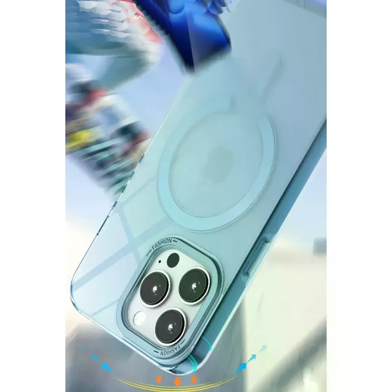 İphone 14 Pro Kılıf Troy Magsafe Kapak - Sarı