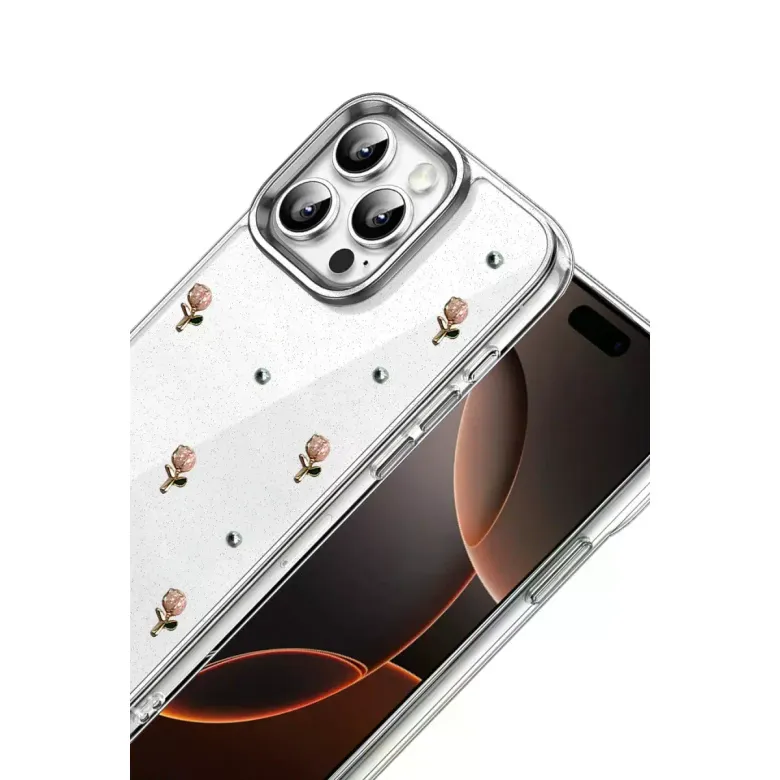İphone 14 Pro Max Fiyonk Desenli Kapak - Desen 6