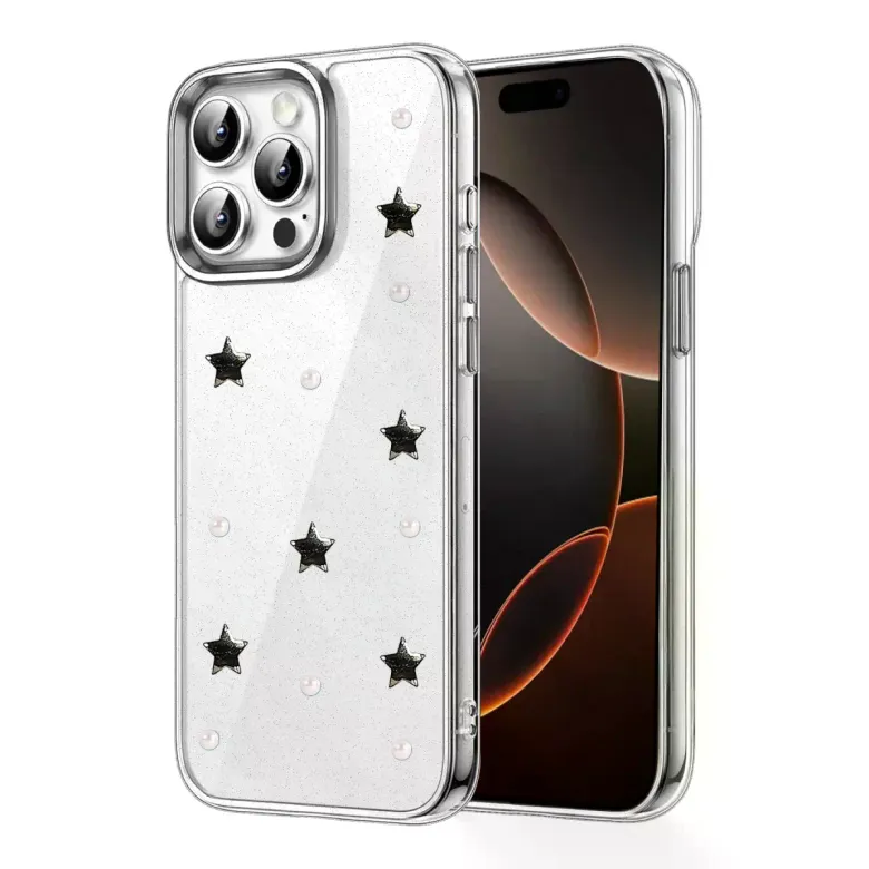 İphone 14 Pro Max Fiyonk Desenli Kapak - Desen 7