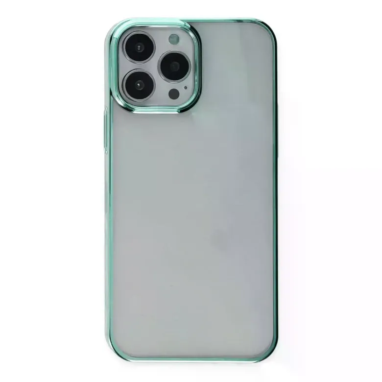 iPhone 14 Pro Max Kılıf Element Silikon - Yeşil