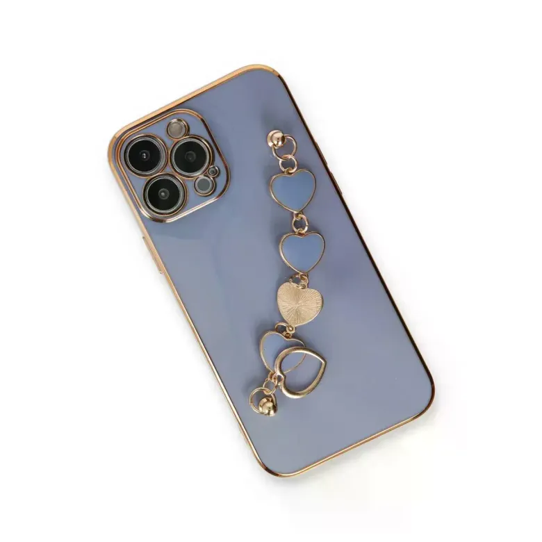 iPhone 14 Pro Max Kılıf Esila Silikon - Gri