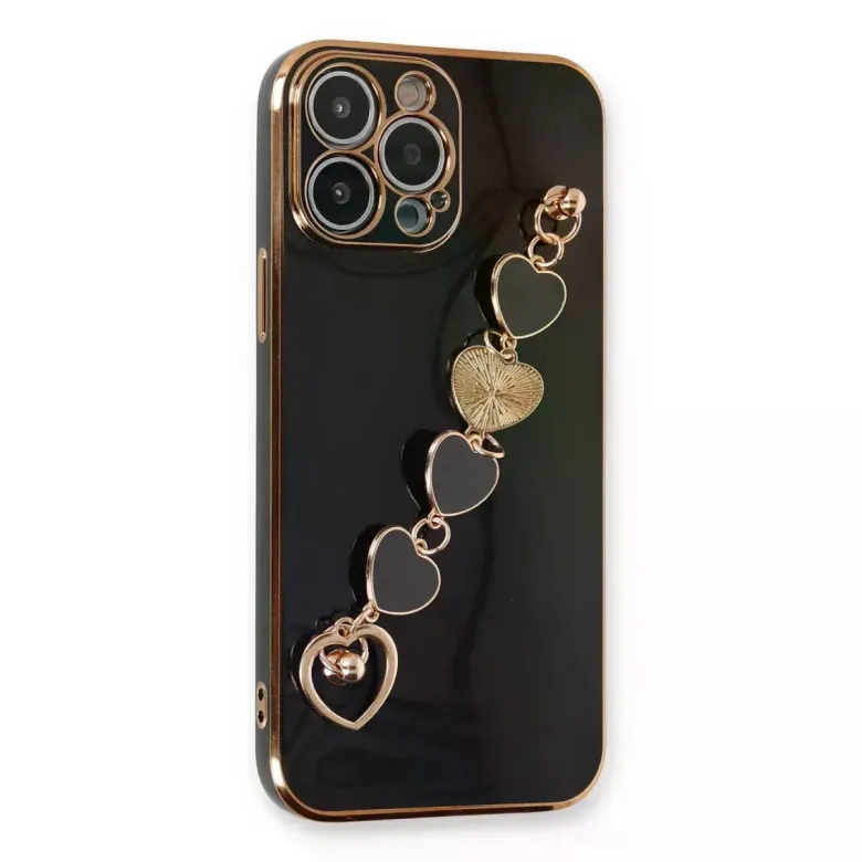 iPhone 14 Pro Max Kılıf Esila Silikon - Siyah