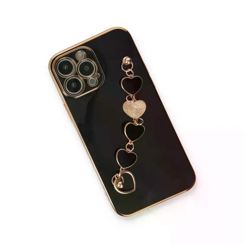 iPhone 14 Pro Max Kılıf Esila Silikon - Siyah