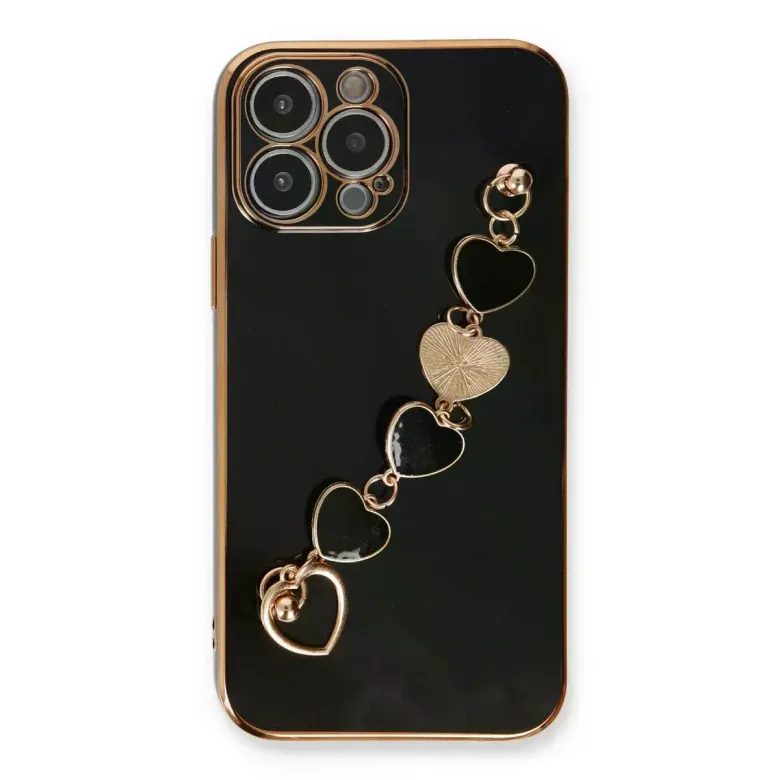 iPhone 14 Pro Max Kılıf Esila Silikon - Siyah