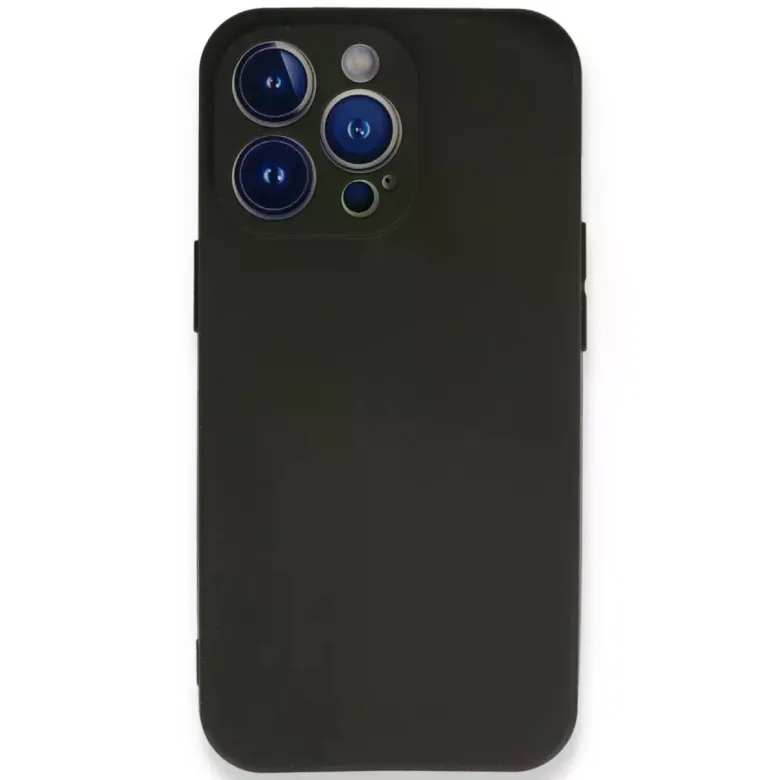 iPhone 14 Pro Max Kılıf First Silikon - Siyah