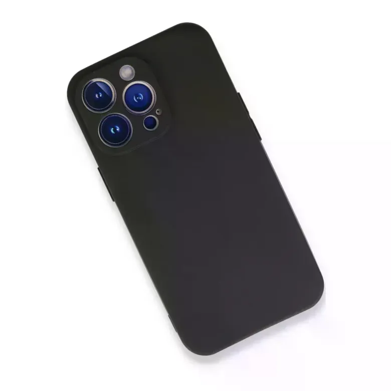 iPhone 14 Pro Max Kılıf First Silikon - Siyah