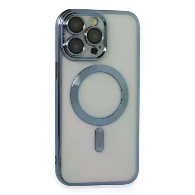 iPhone 14 Pro Max Kılıf Kross Magneticsafe Kapak - Sierra Blue