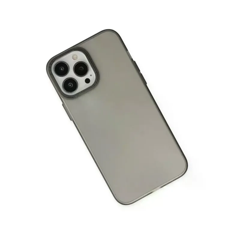 iPhone 14 Pro Max Kılıf Modos Metal Kapak - Siyah