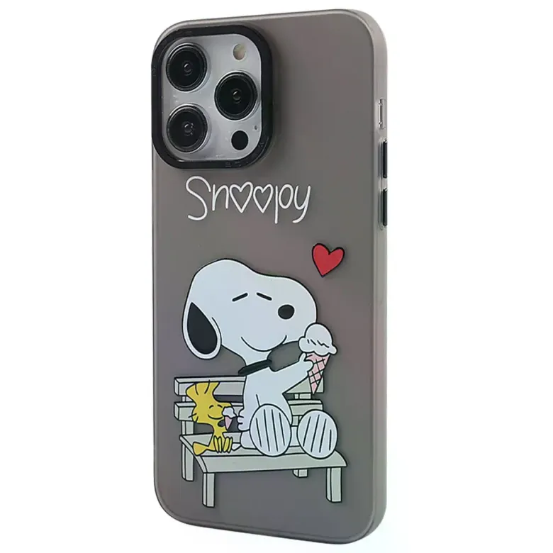 İphone 14 Pro Max Kılıf Prada Desenli Kapak - Prada Siyah - 2