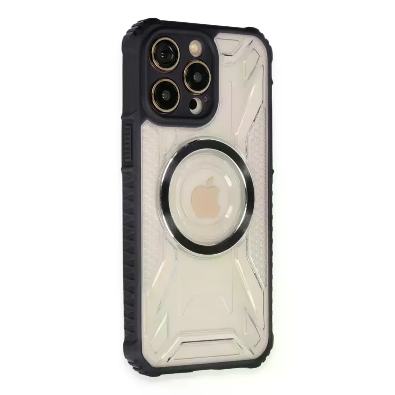 iPhone 14 Pro Max Kılıf Prag Magneticsafe Kapak - Siyah