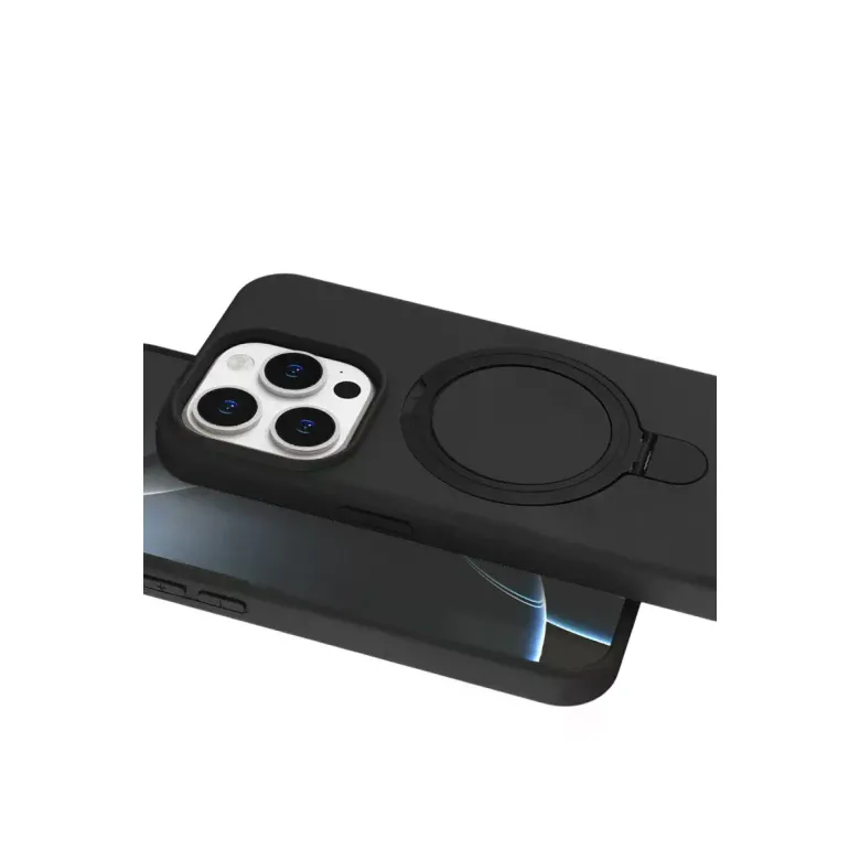 İphone 14 Pro Max Regal Magsafe Standlı Kapak - Siyah