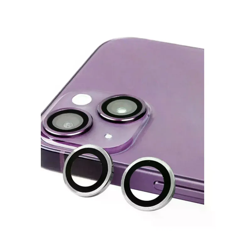 İphone 14 Raze Metal Kamera Lens - Gümüş