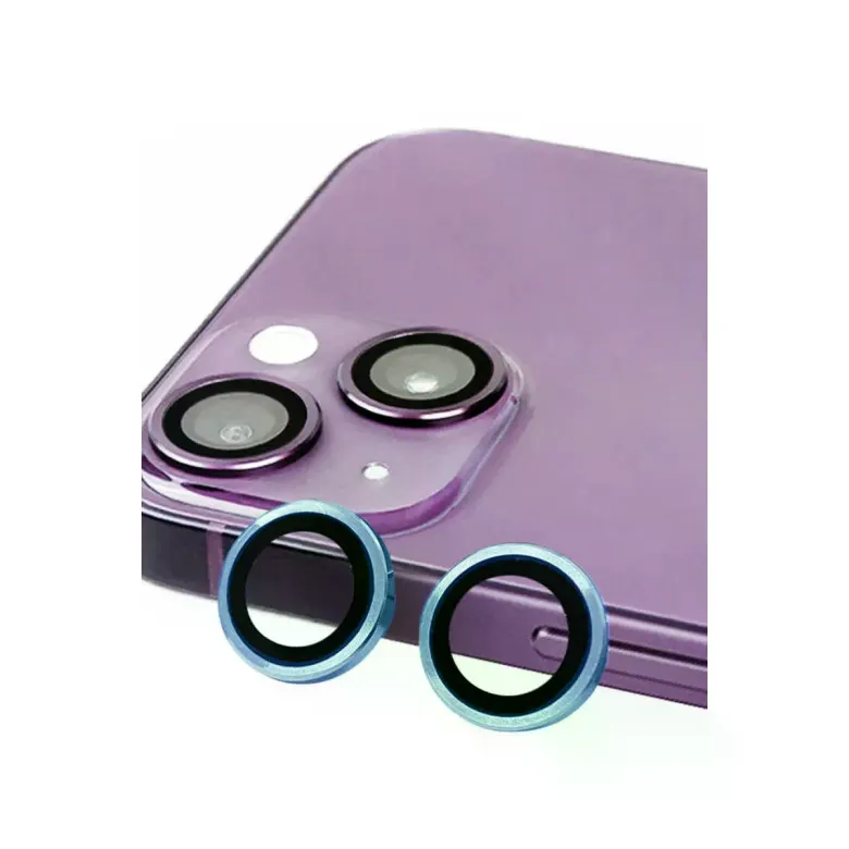 İphone 14 Raze Metal Kamera Lens - Mavi