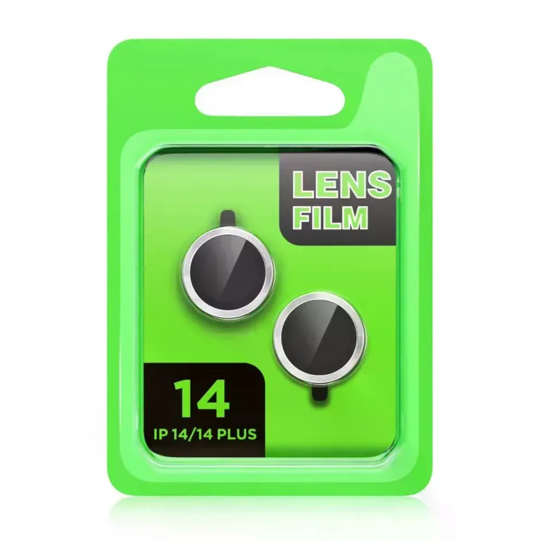 İphone 14 Raze Metal Kamera Lens - Mor