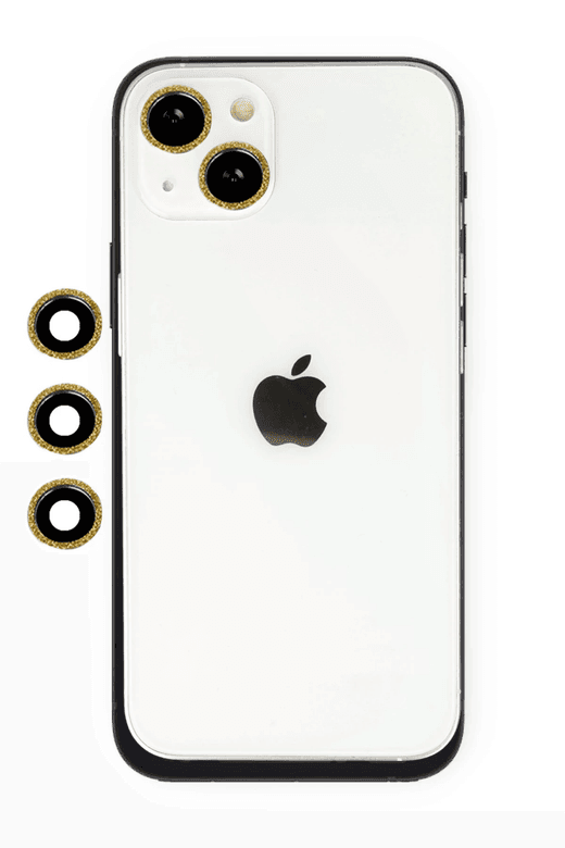 iPhone 14 Shine Kamera Lens - Gold