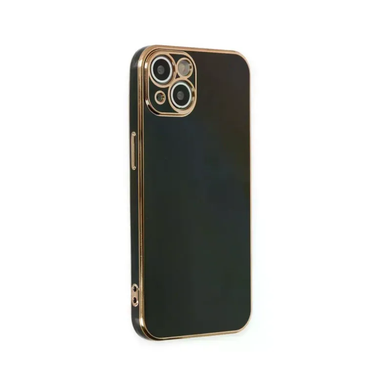 iPhone 15 Kılıf Volet Silikon - Siyah