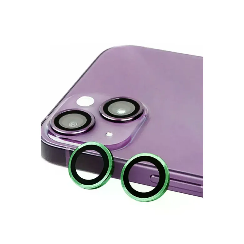 İphone 15 Plus Raze Metal Kamera Lens - Yeşil
