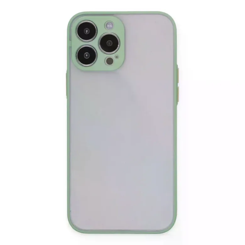 iPhone 15 Pro Kılıf Montreal Silikon Kapak - Turkuaz
