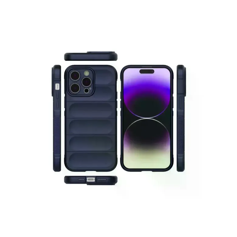 iPhone 15 Pro Kılıf Optimum Silikon - Lacivert